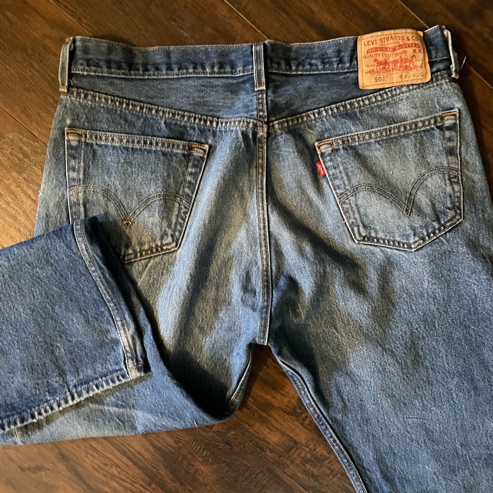 Classic 501 Levi’s - perfectly worn